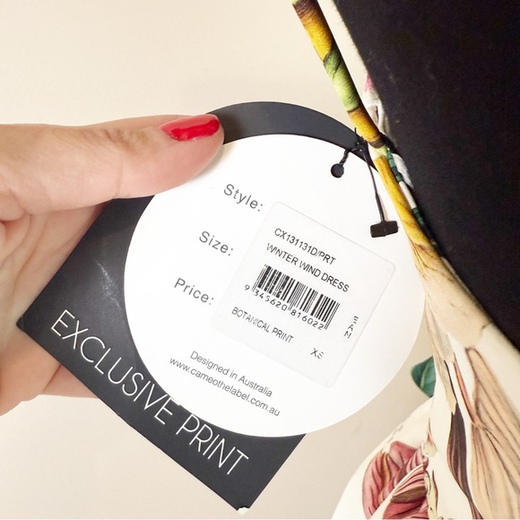 CAMEO Botanic Atelier Peplum Dress XS - Picture 11 of 12